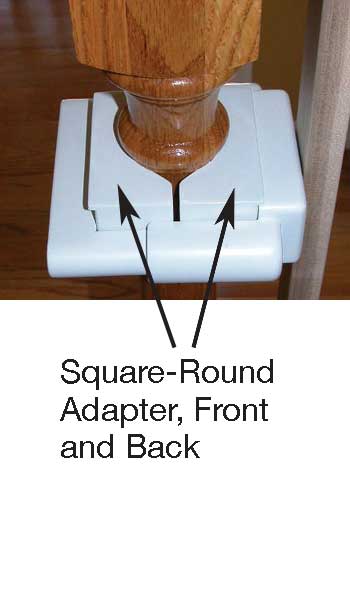 Hole-Free Round Adaptors