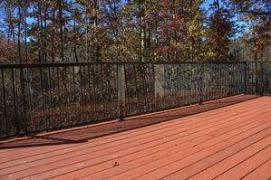 Clear Outdoor Bannister Shield